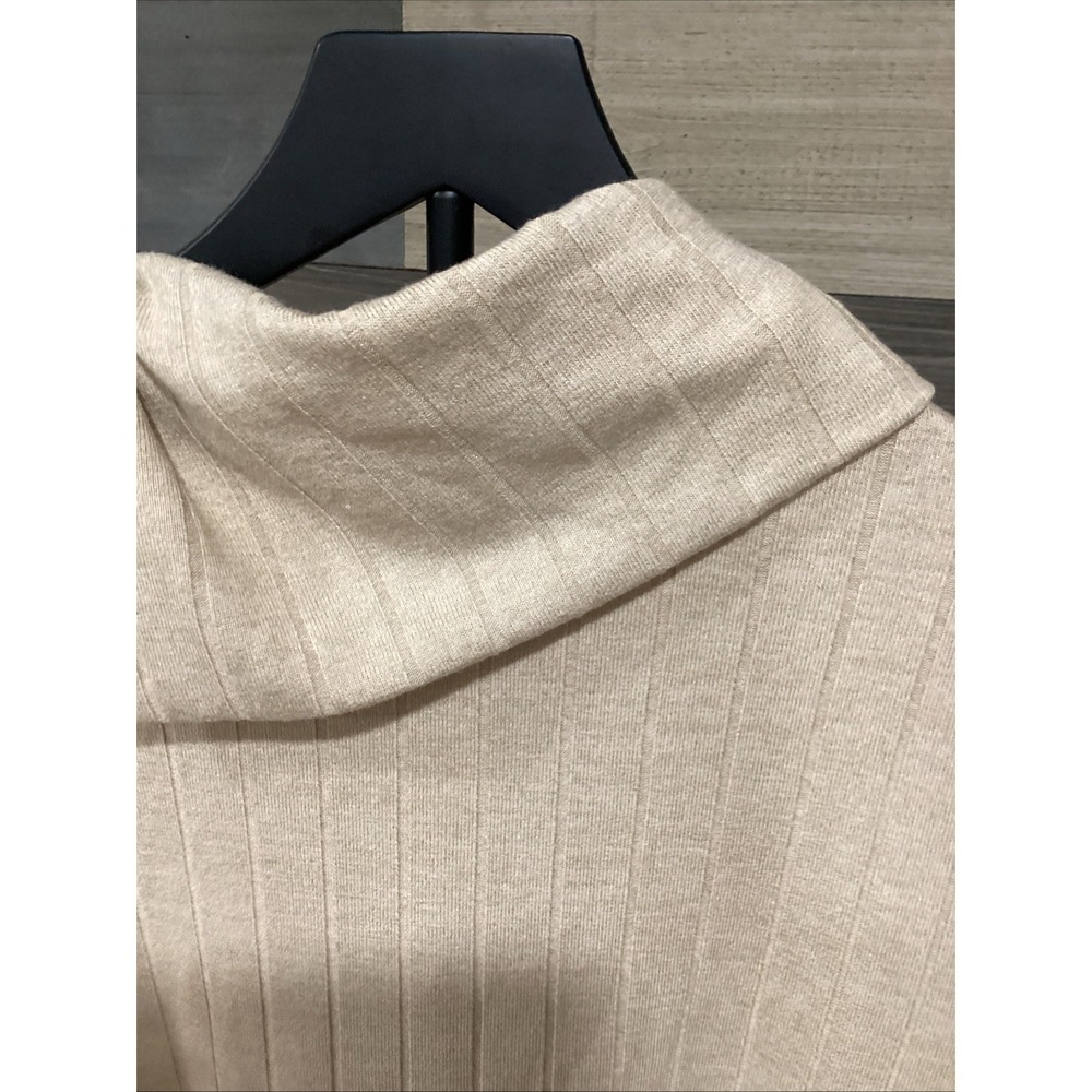 NWT Rafaella Brown long sleeve cowl neck sweater XS - Picture 8 of 9